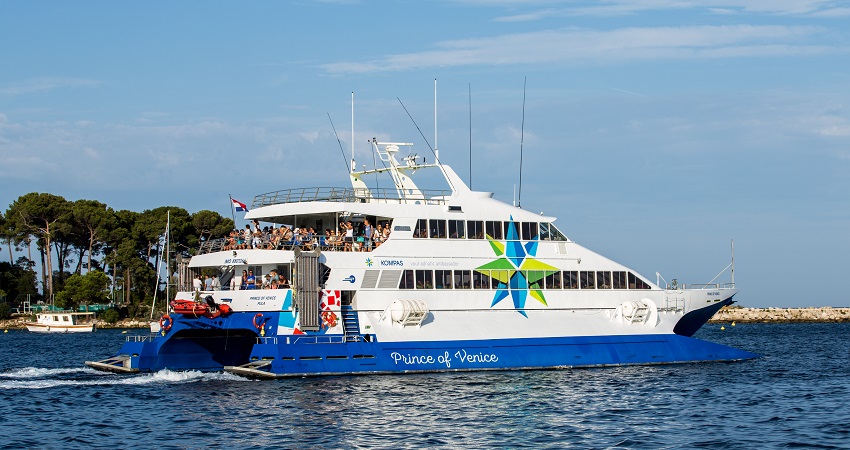 Katamaran Prince of Venice Velence igézete
